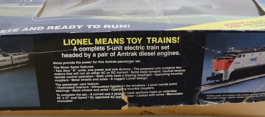 Lionel "Silver Spike" Electric Train Set