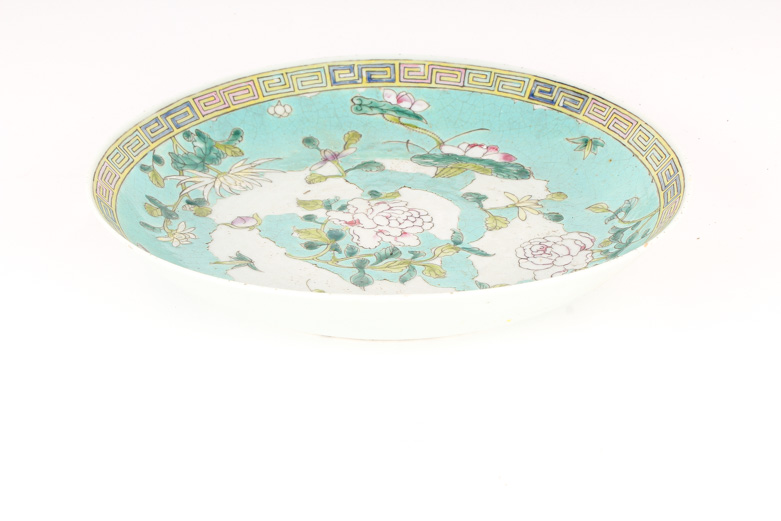 Asian Ceramic and Enamel Serving Pieces