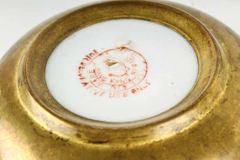 Asian Ceramic and Enamel Serving Pieces