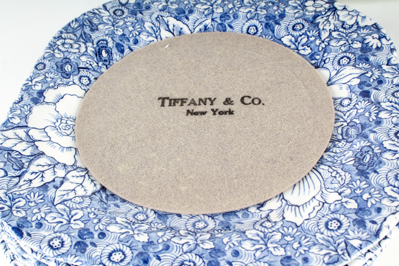 Set of Tiffany & Co. "Liberty Blue" Salad Plates