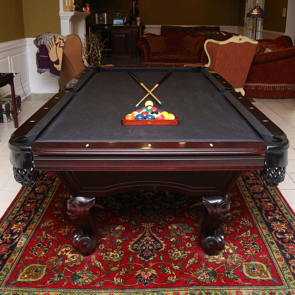 Regency Style Billiard Table