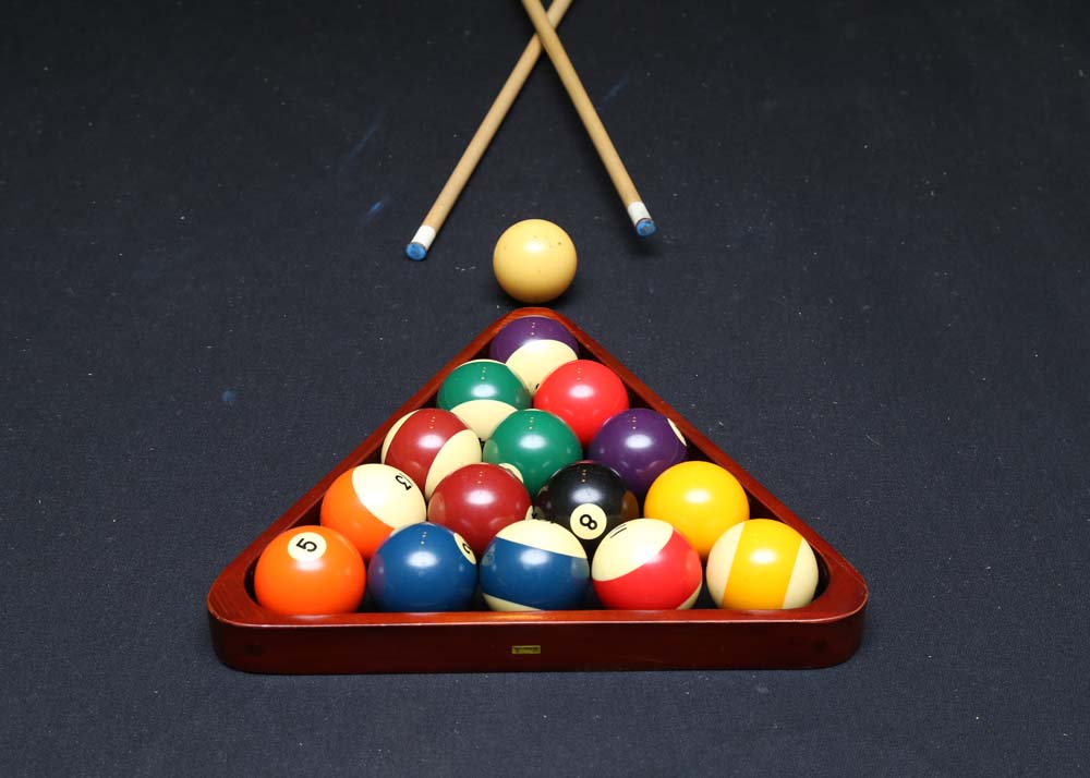 Regency Style Billiard Table