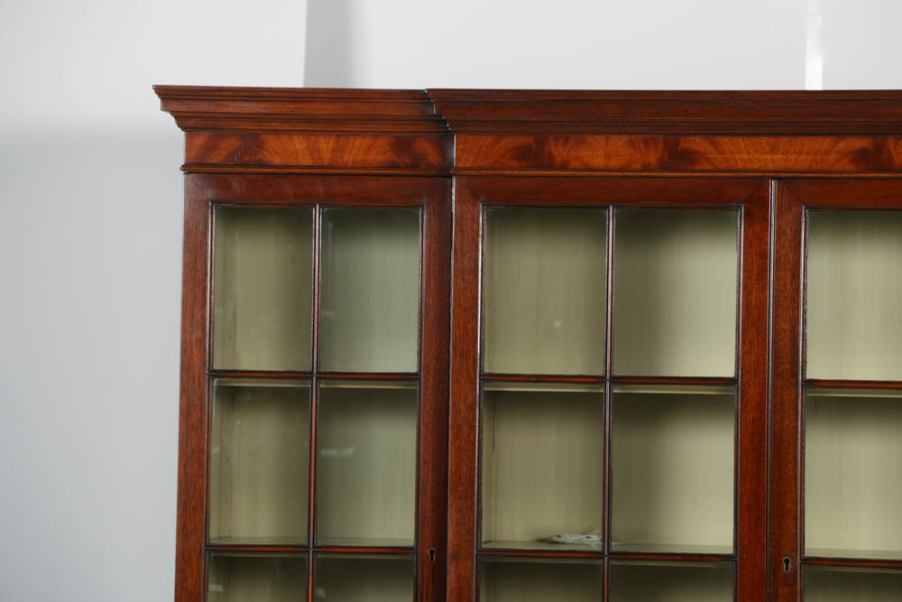 Vintage Breakfront China Cabinet by Williams-Kimp Furniture Co.