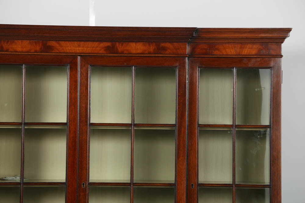 Vintage Breakfront China Cabinet by Williams-Kimp Furniture Co.