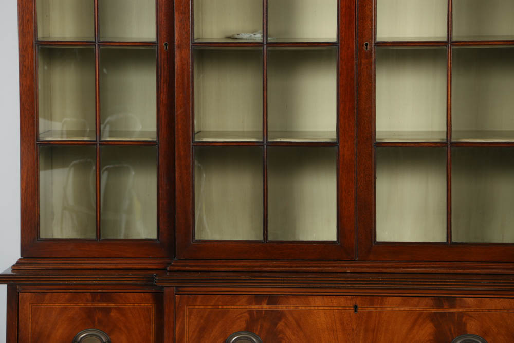 Vintage Breakfront China Cabinet by Williams-Kimp Furniture Co.