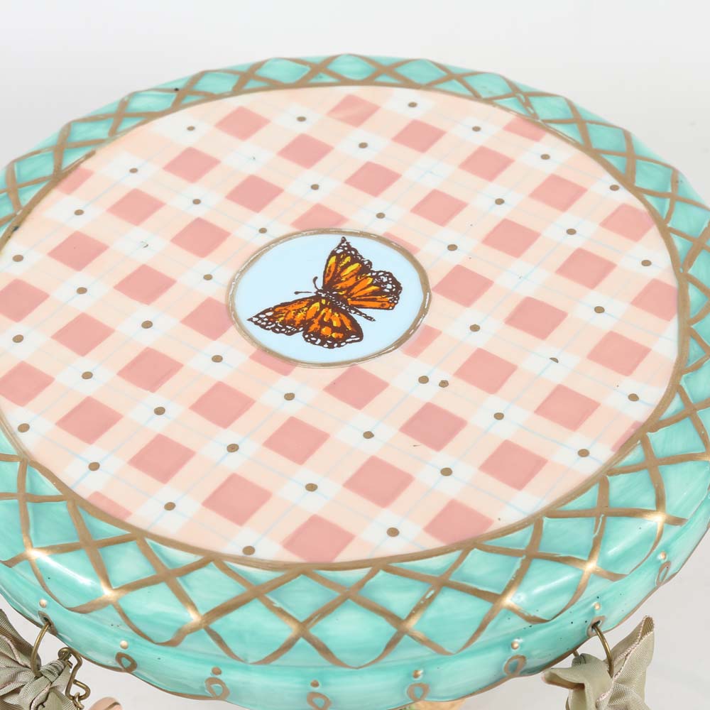 Elaine Voghelle for Silvestri "Whispering Gardens" Tea Set