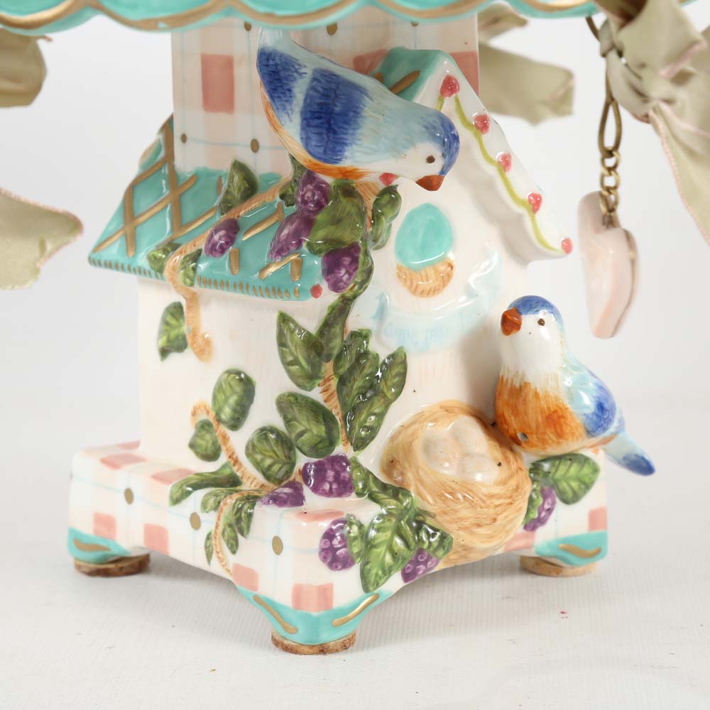 Elaine Voghelle for Silvestri "Whispering Gardens" Tea Set