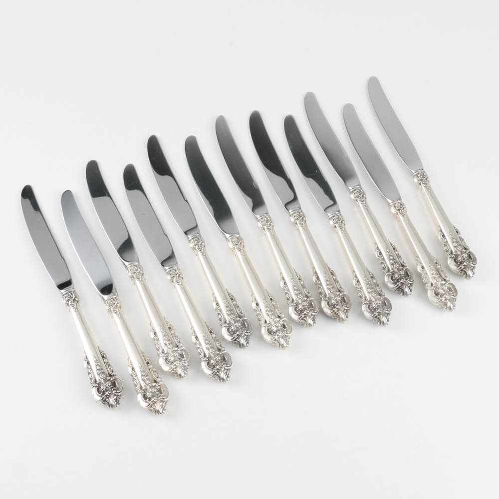 Wallace Grande Baroque Sterling Silver Flatware