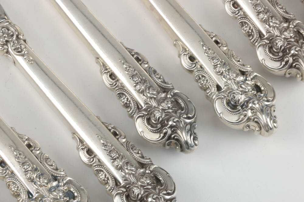 Wallace Grande Baroque Sterling Silver Flatware