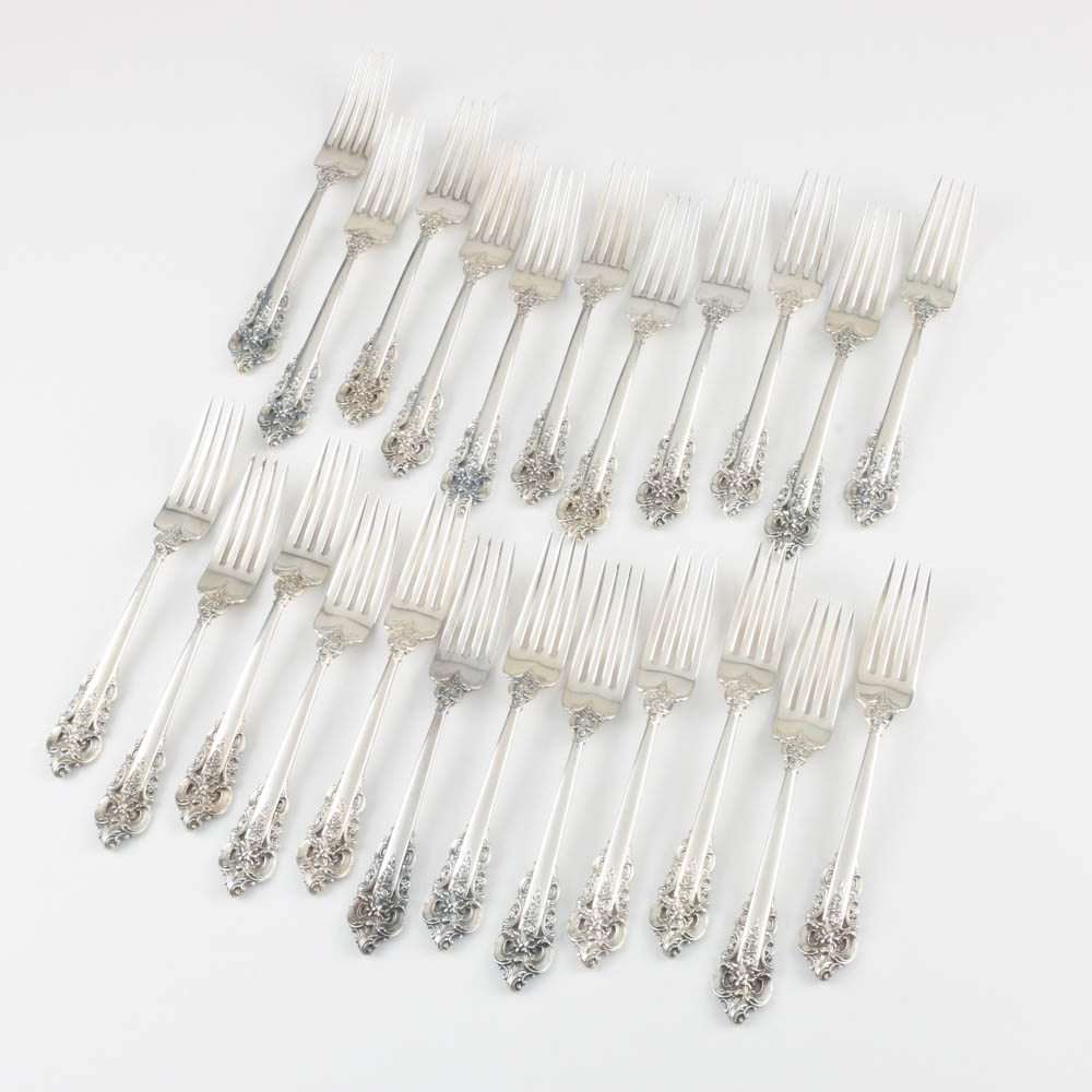 Wallace Grande Baroque Sterling Silver Flatware