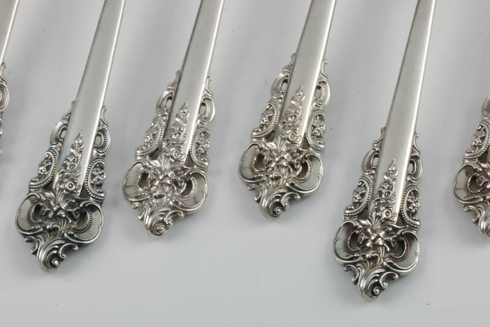 Wallace Grande Baroque Sterling Silver Flatware