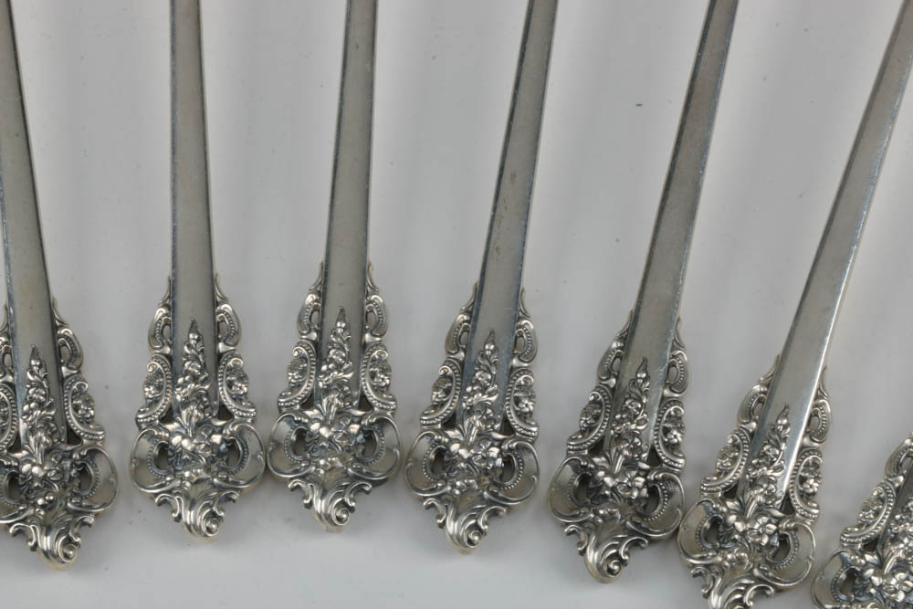 Wallace Grande Baroque Sterling Silver Flatware