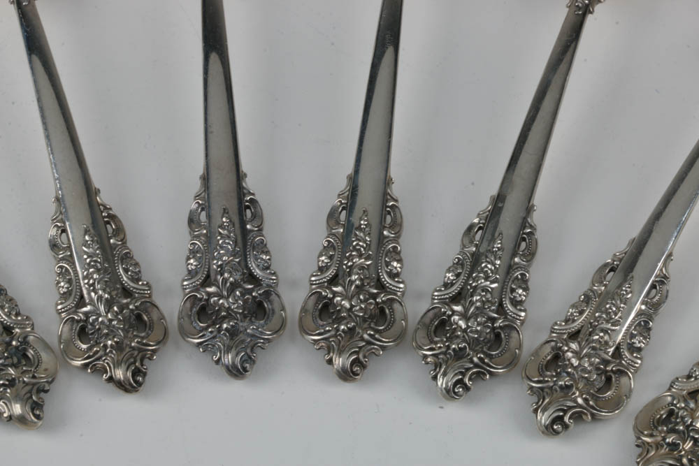 Wallace Grande Baroque Sterling Silver Flatware