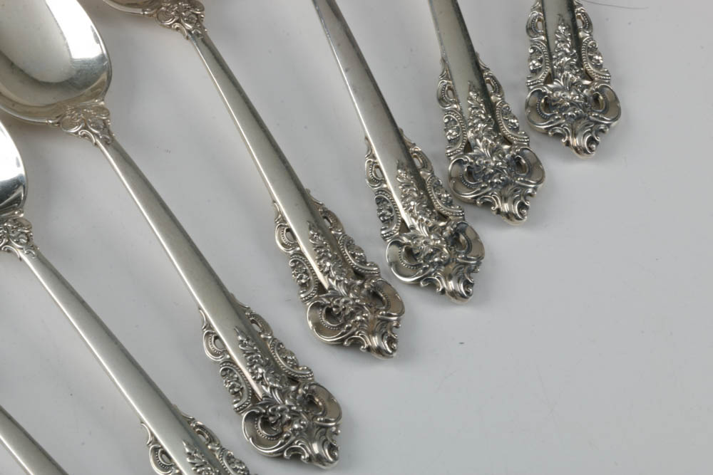 Wallace Grande Baroque Sterling Silver Flatware