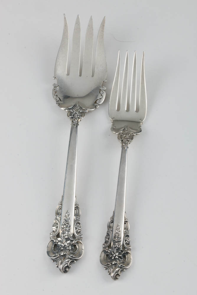 Wallace Grande Baroque Sterling Silver Flatware