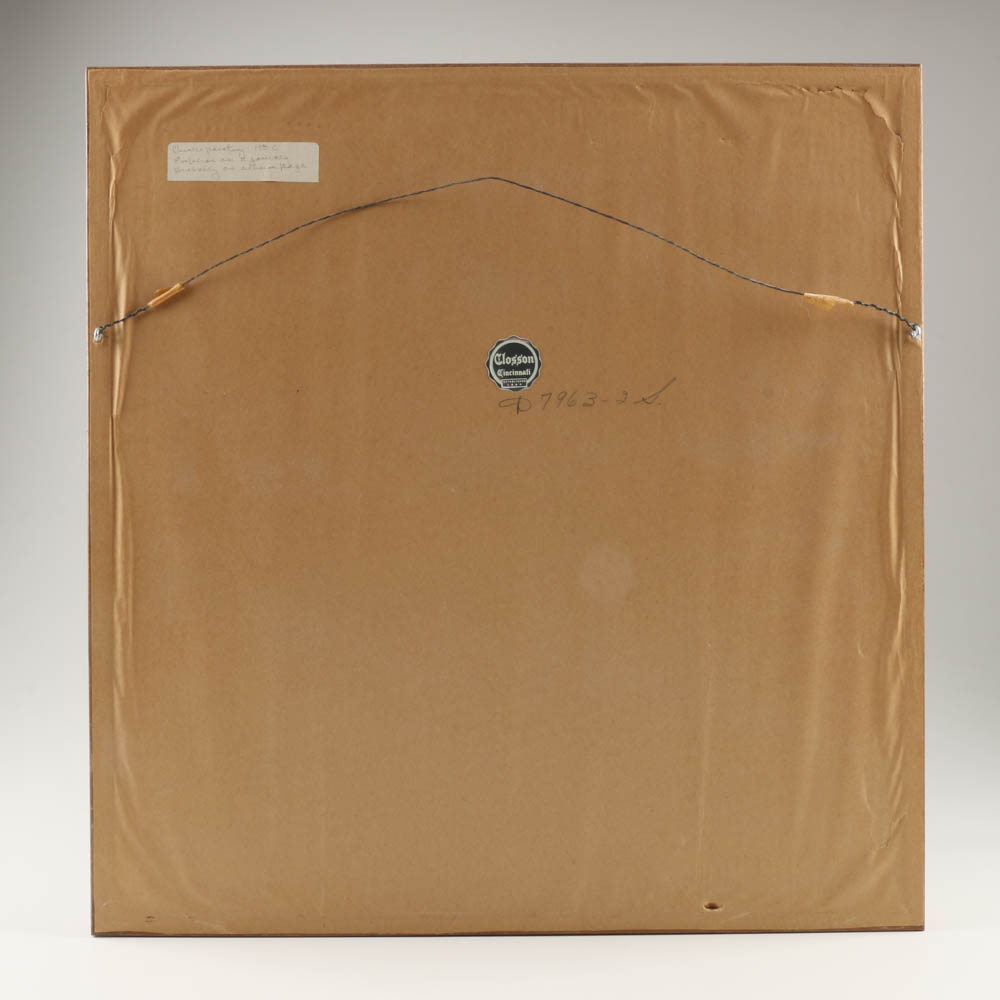 Framed Chinese Painting on Silk