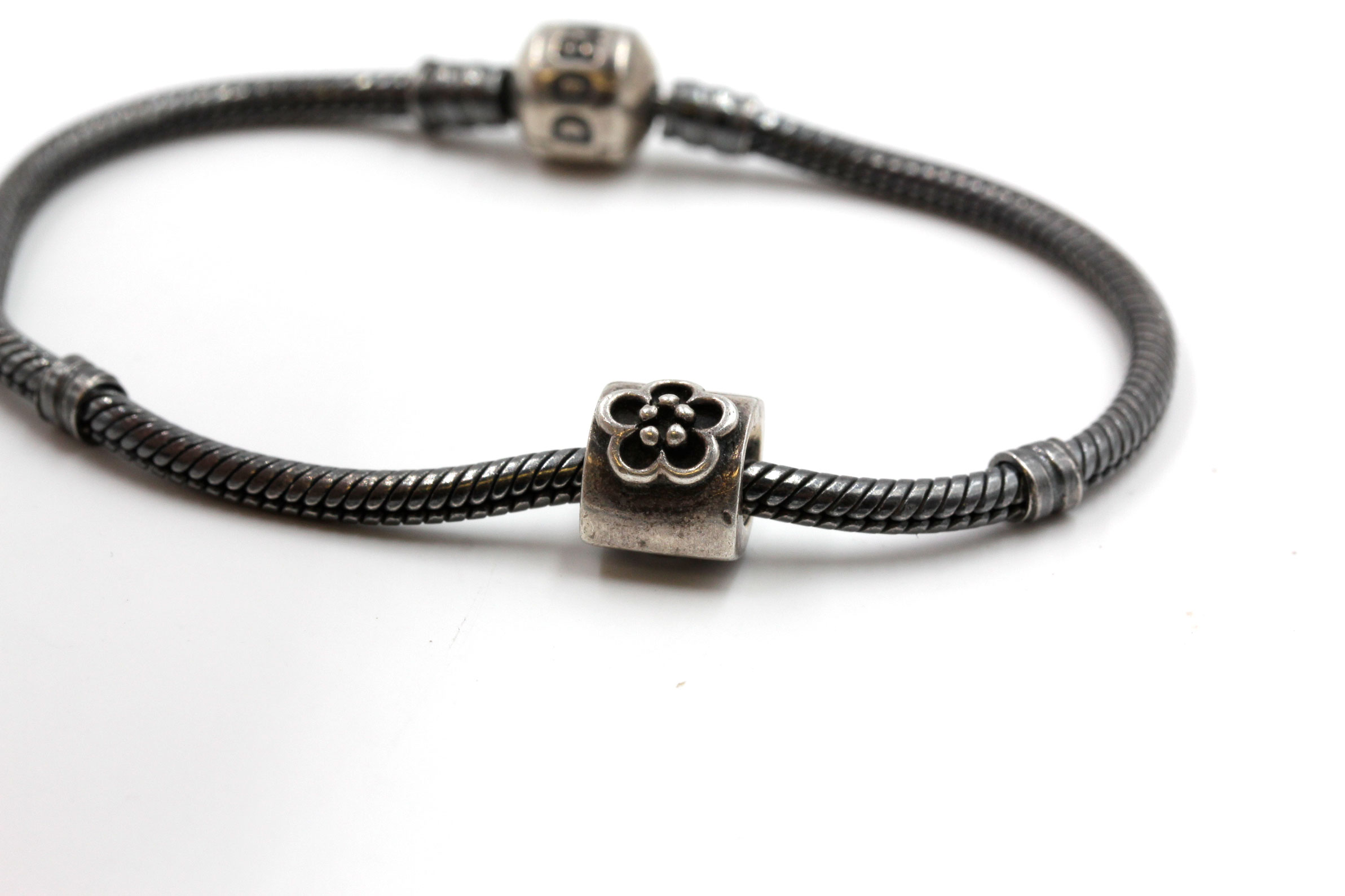 Pandora Sterling Silver Bead Bracelet