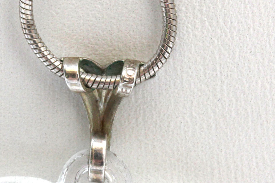 James Avery and Lenox Sterling Silver Heart Pendant Necklaces