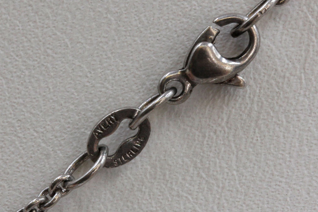 James Avery and Lenox Sterling Silver Heart Pendant Necklaces