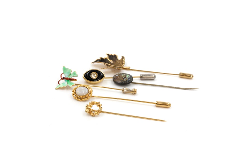 Collection of Vintage Hat Pins