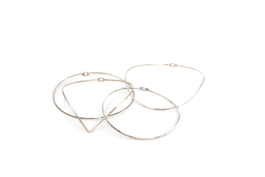 Sterling Silver Chokers