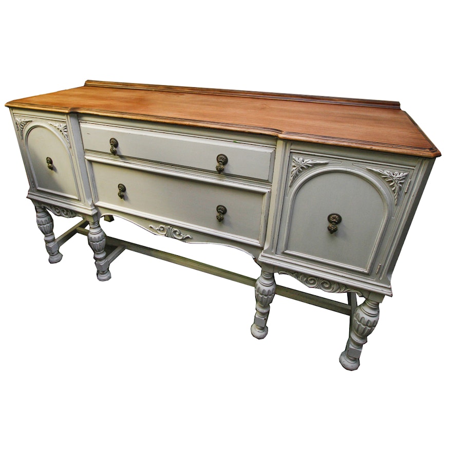 William & Mary Style Painted Buffet