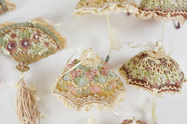 Off-White Christmas Ornaments