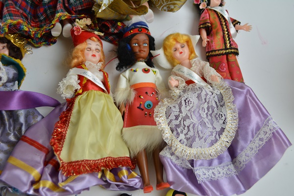 Vintage Miss International Pageant Dolls