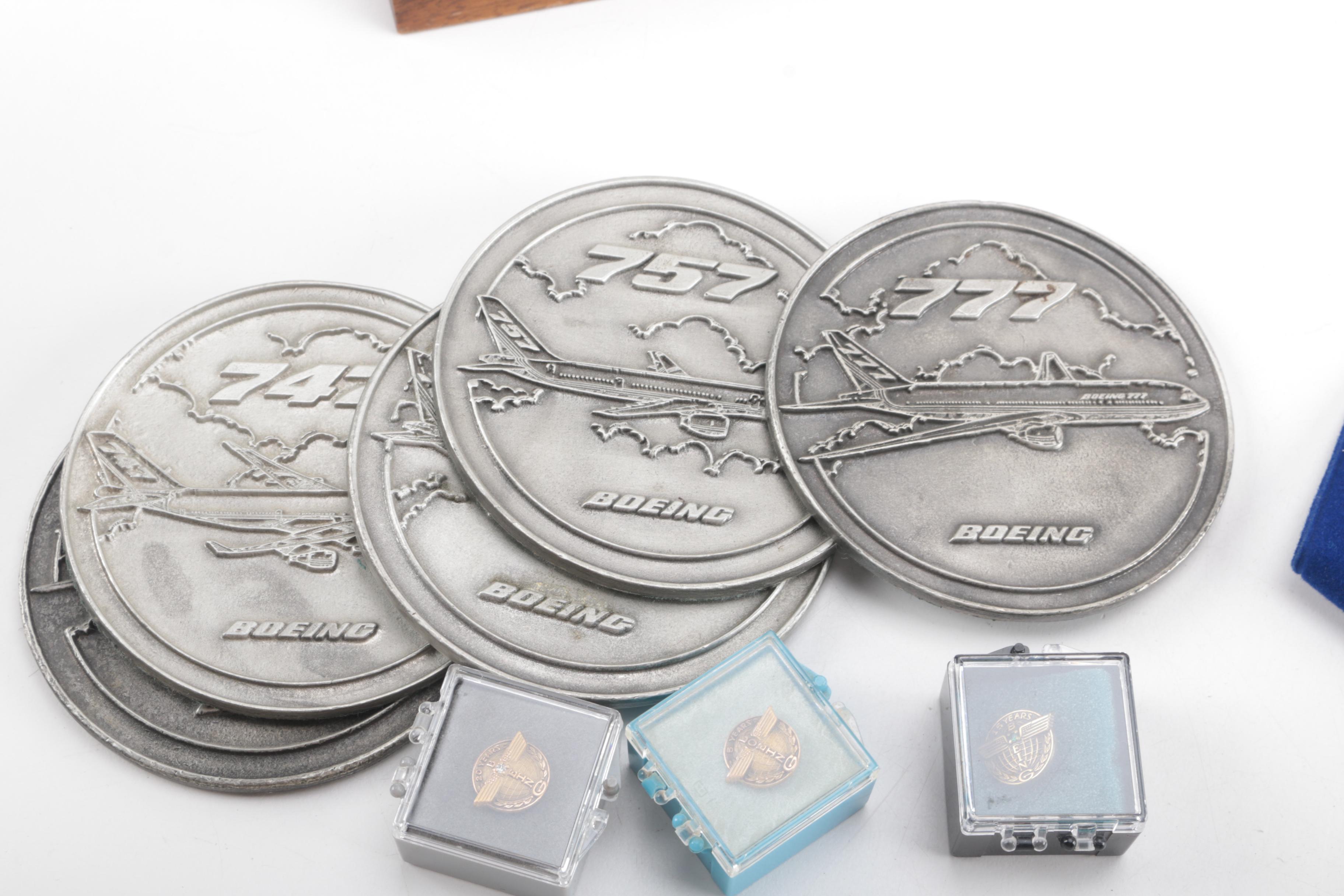 Assorted Boeing Collectibles