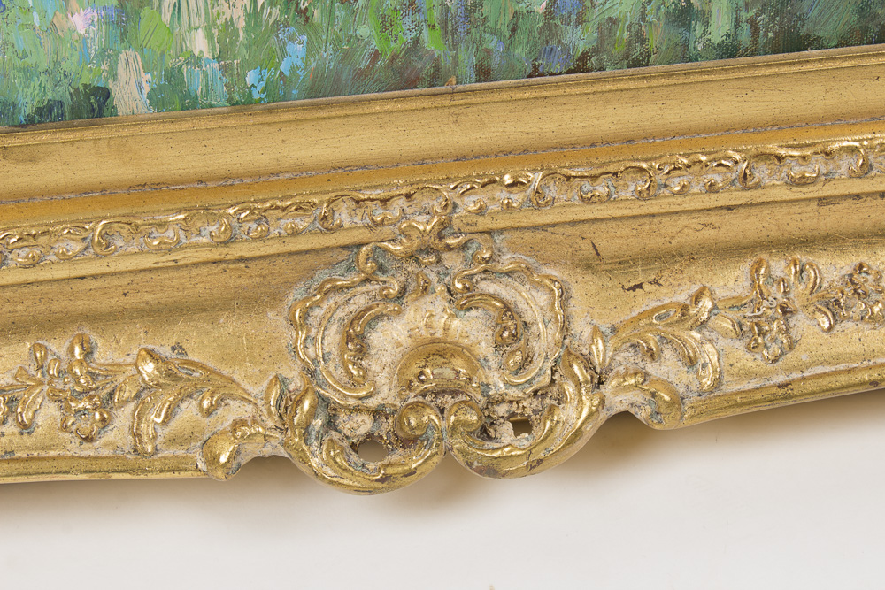 John Clymer Oil Painting on Canvas of a Impressionist Landscape