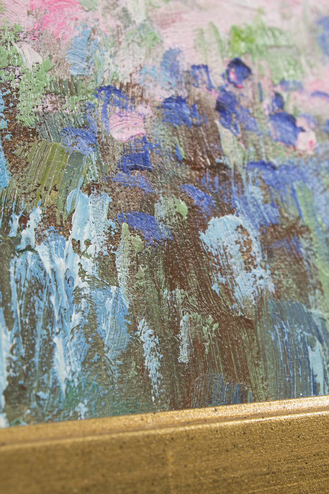 John Clymer Oil Painting on Canvas of a Impressionist Landscape