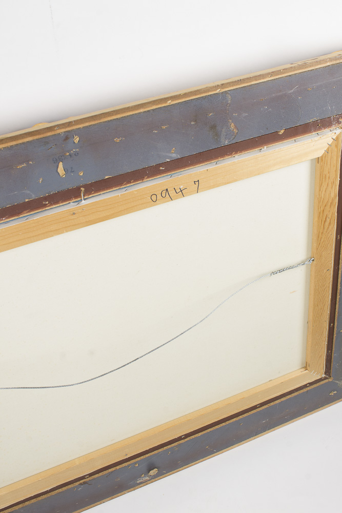 John Clymer Oil Painting on Canvas of a Impressionist Landscape