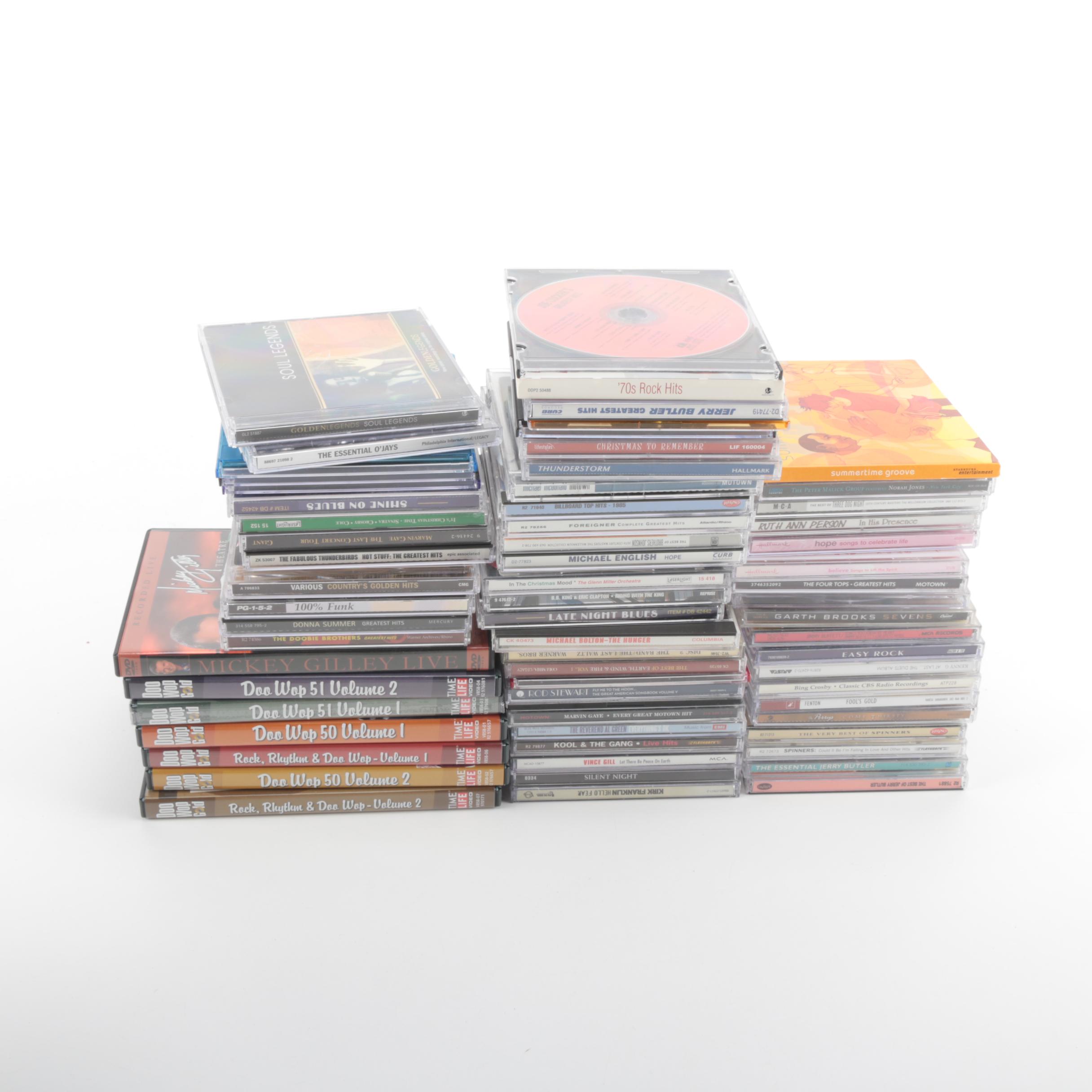 Over 60 Rock/Pop, Country, Other CDs and DVDs