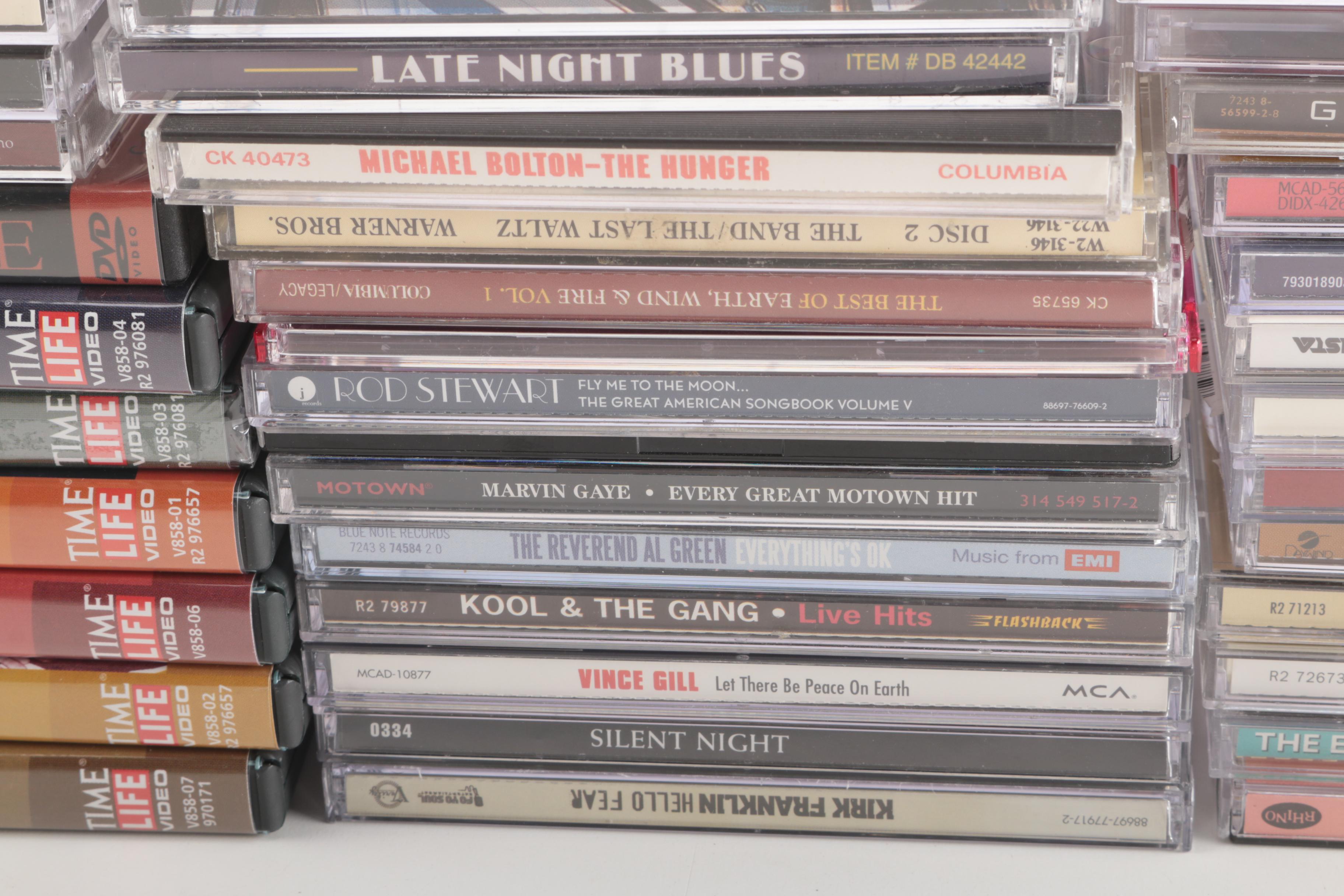 Over 60 Rock/Pop, Country, Other CDs and DVDs