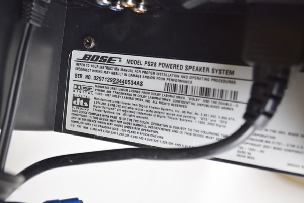 Bose Lifestyle 28/35 DVD Home Entertainment System