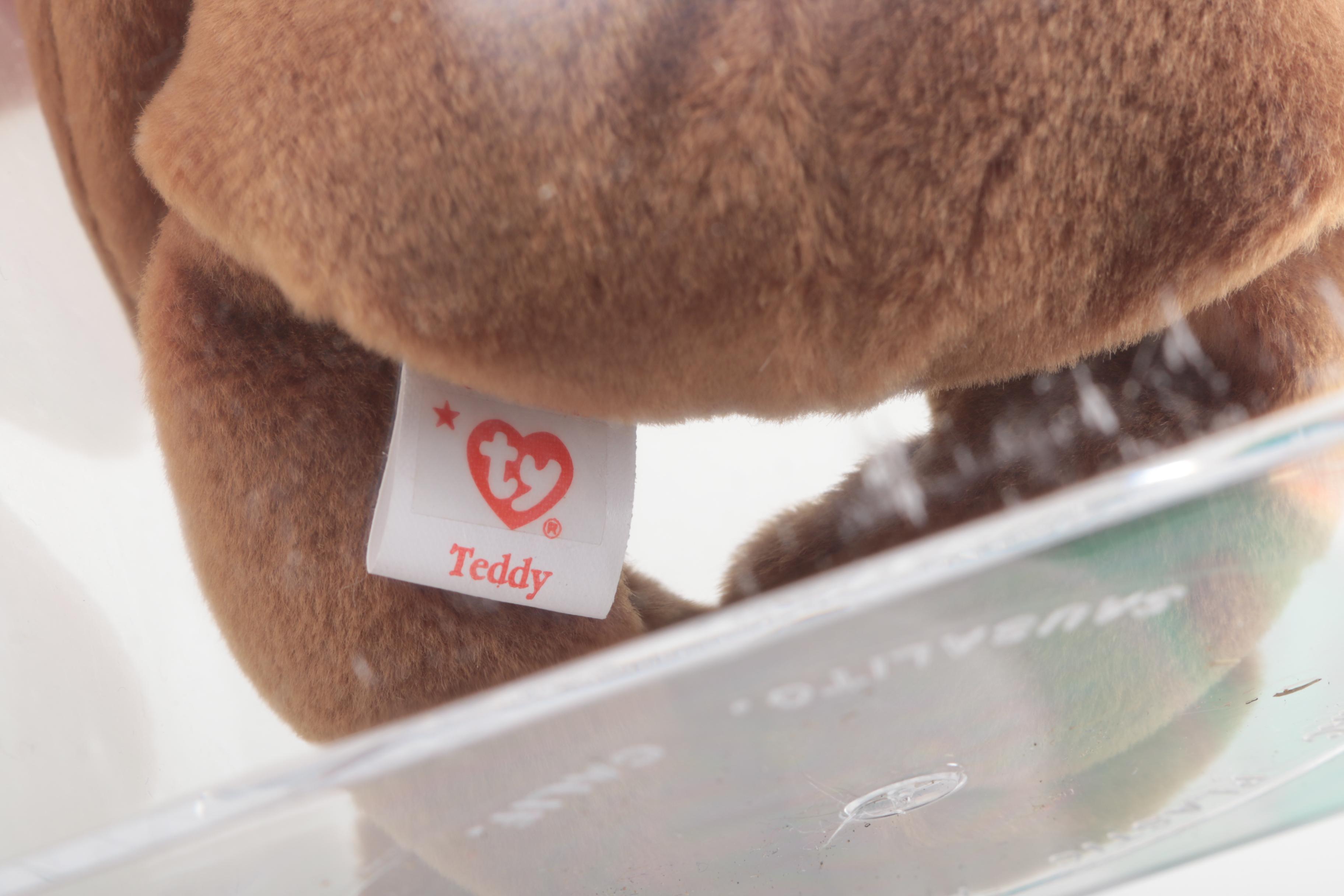 Beanie Babies in Display Cases