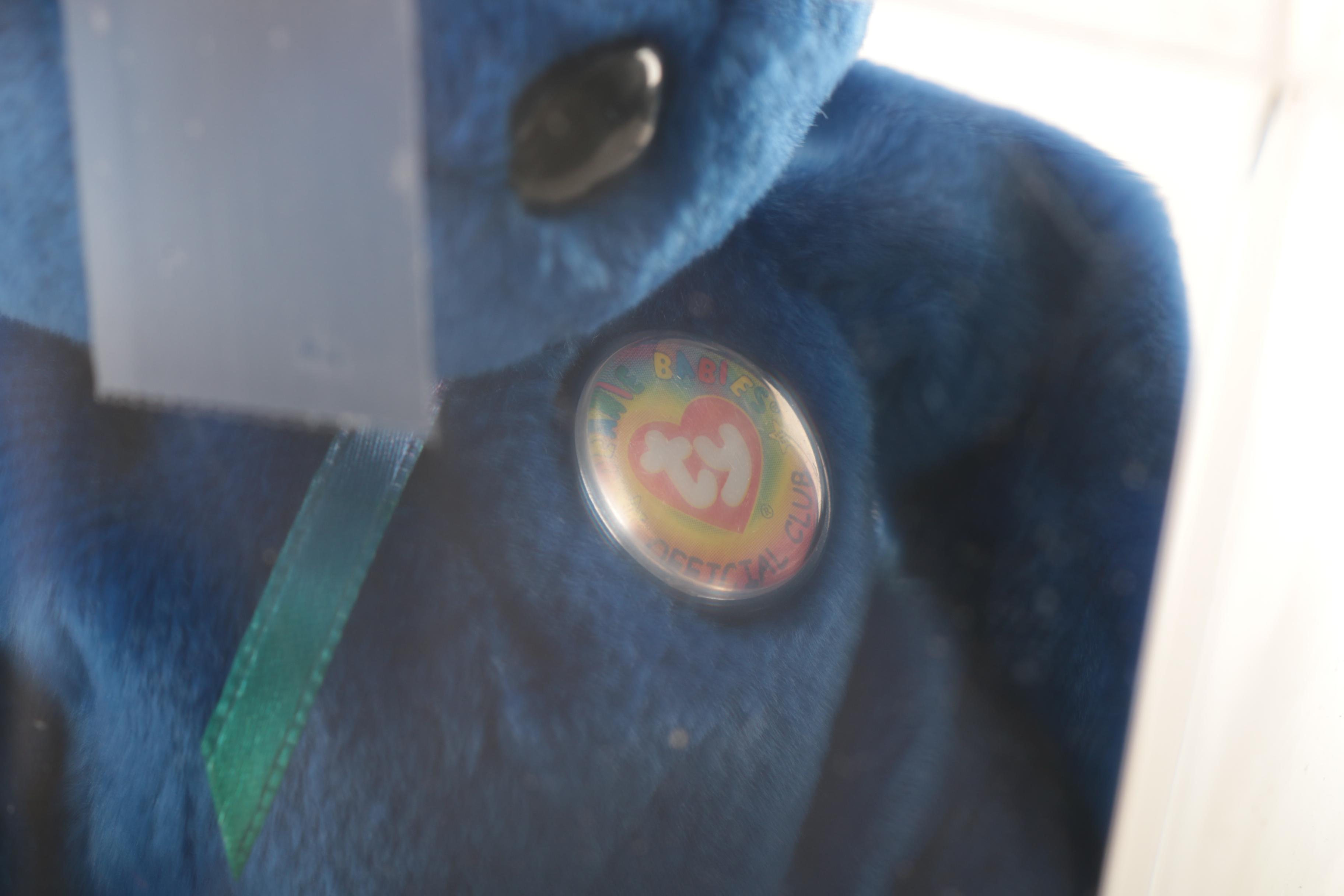 Beanie Babies in Display Cases