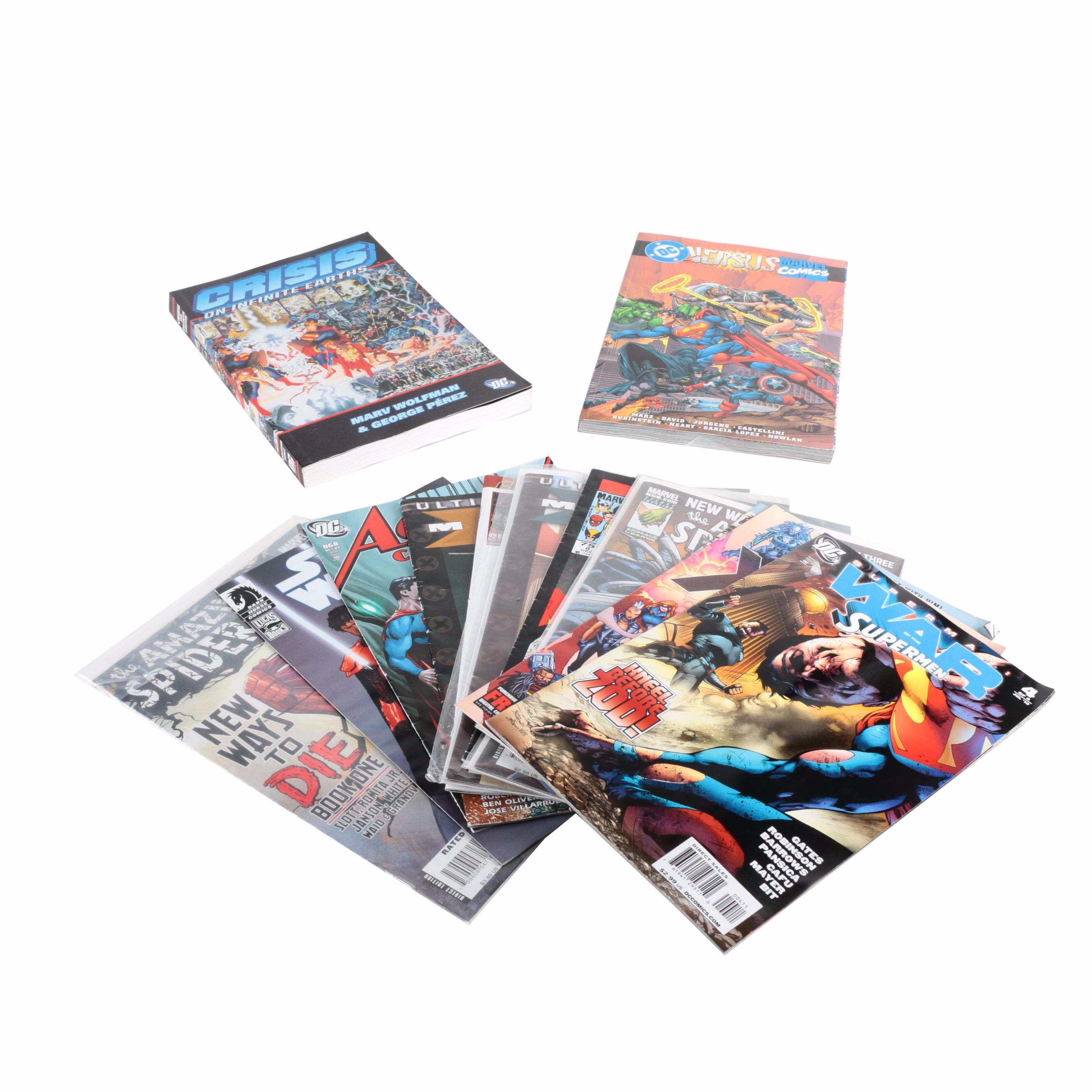 Comic Books Including "Marvel Super-Heroes Secret Wars" #8 With Introduction of Venom