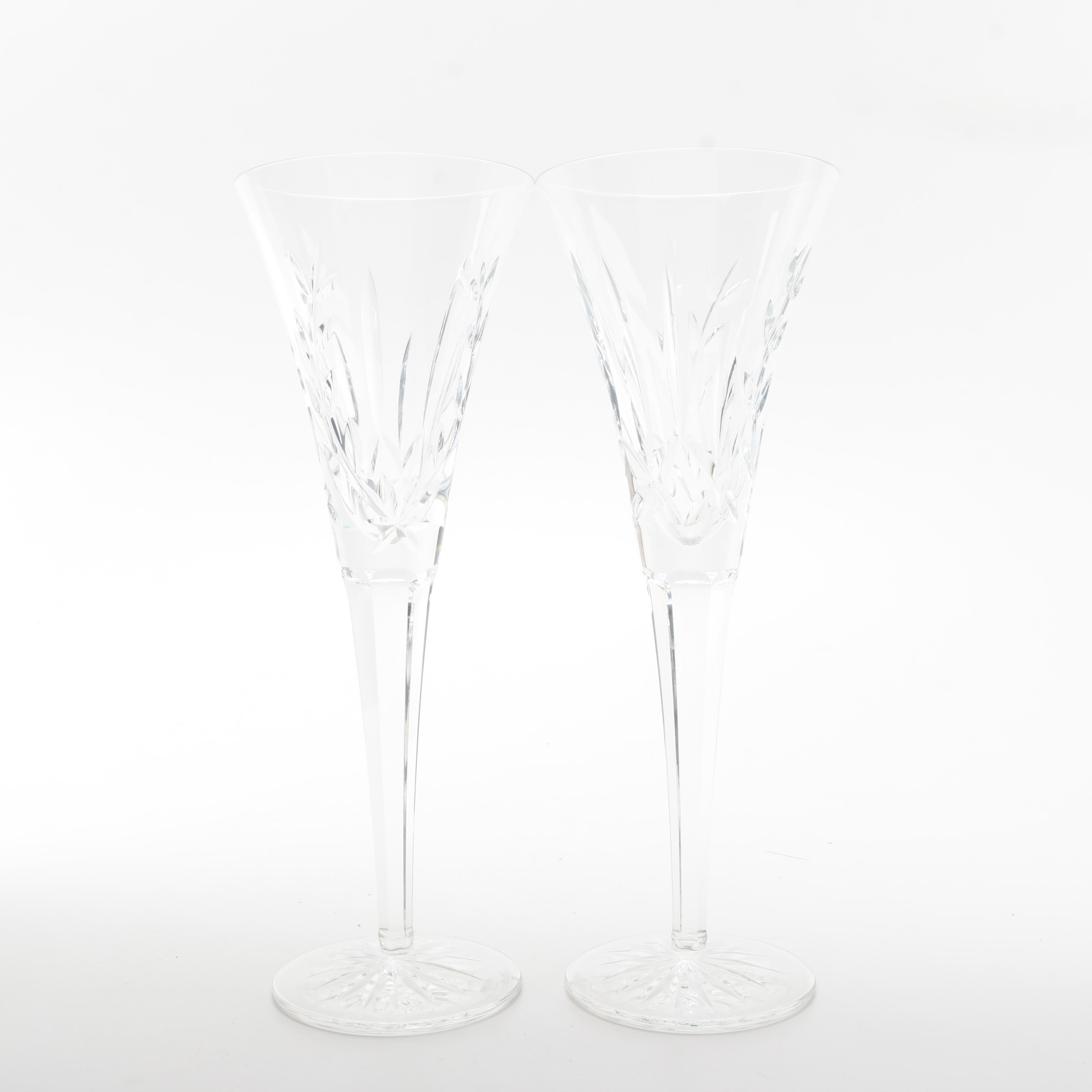 Waterford Crystal 'Laurel Wreath' Flutes