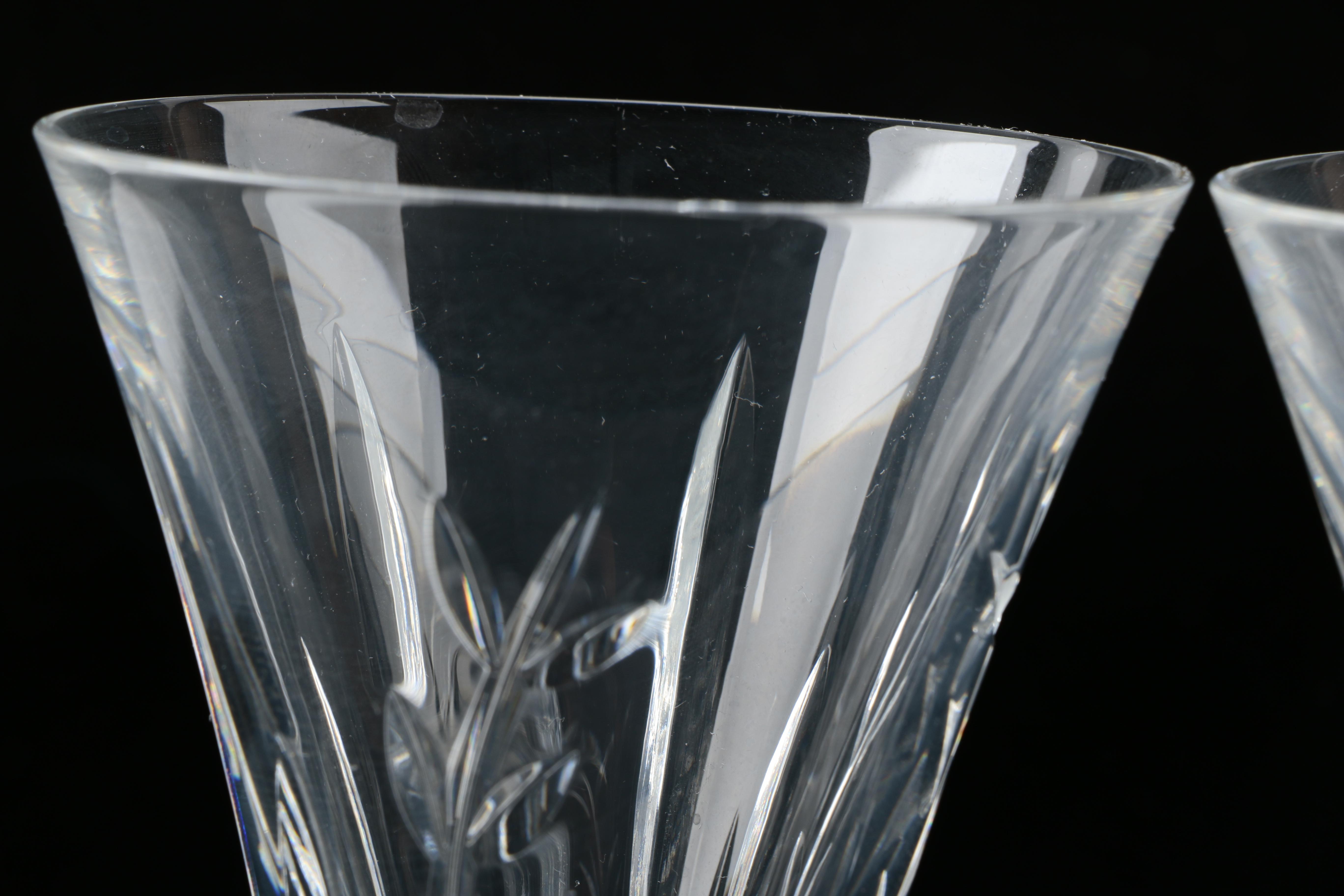 Waterford Crystal 'Laurel Wreath' Flutes