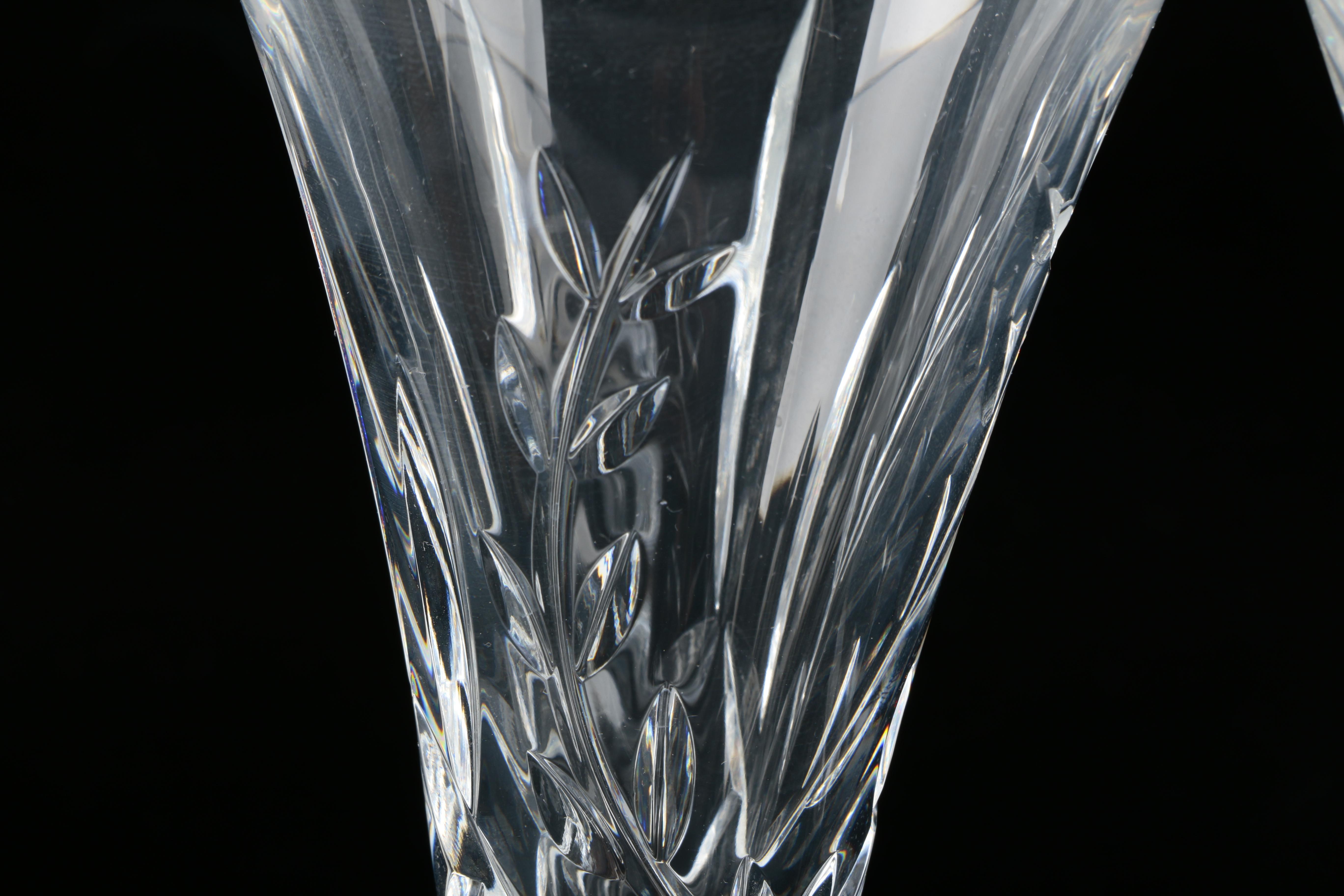Waterford Crystal 'Laurel Wreath' Flutes