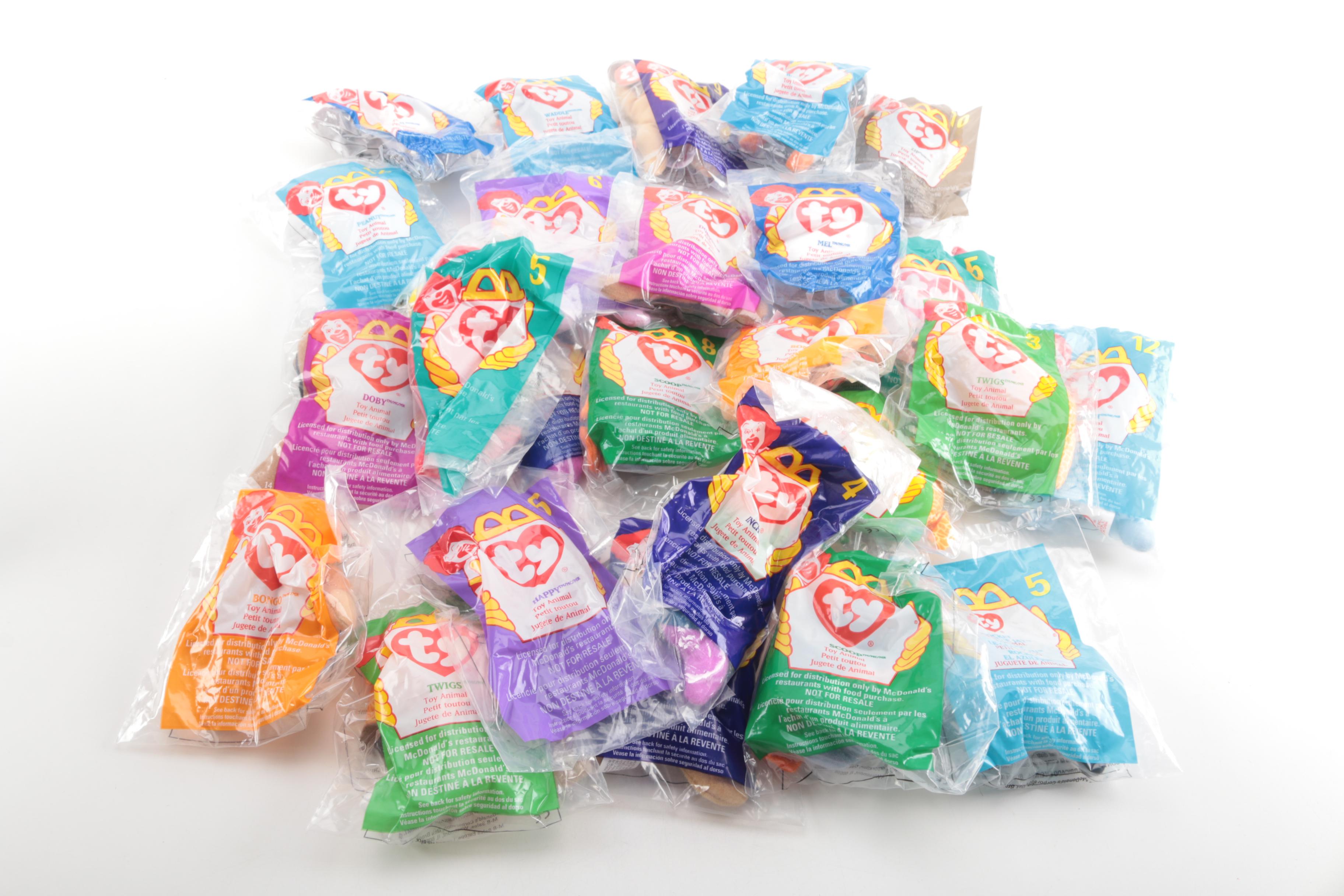 McDonald's "Happy Meal" Beanie Babies in Packages