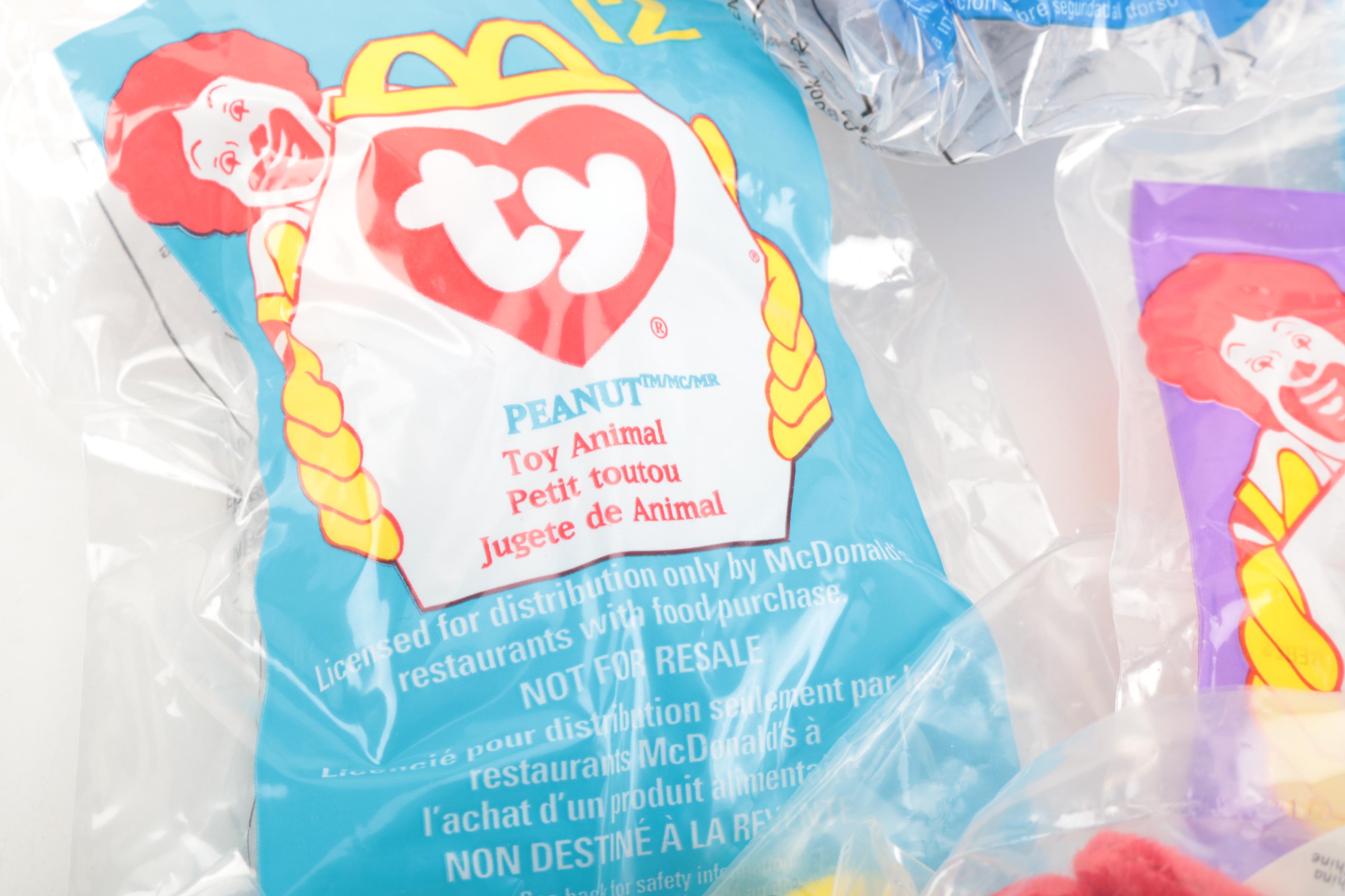 McDonald's "Happy Meal" Beanie Babies in Packages