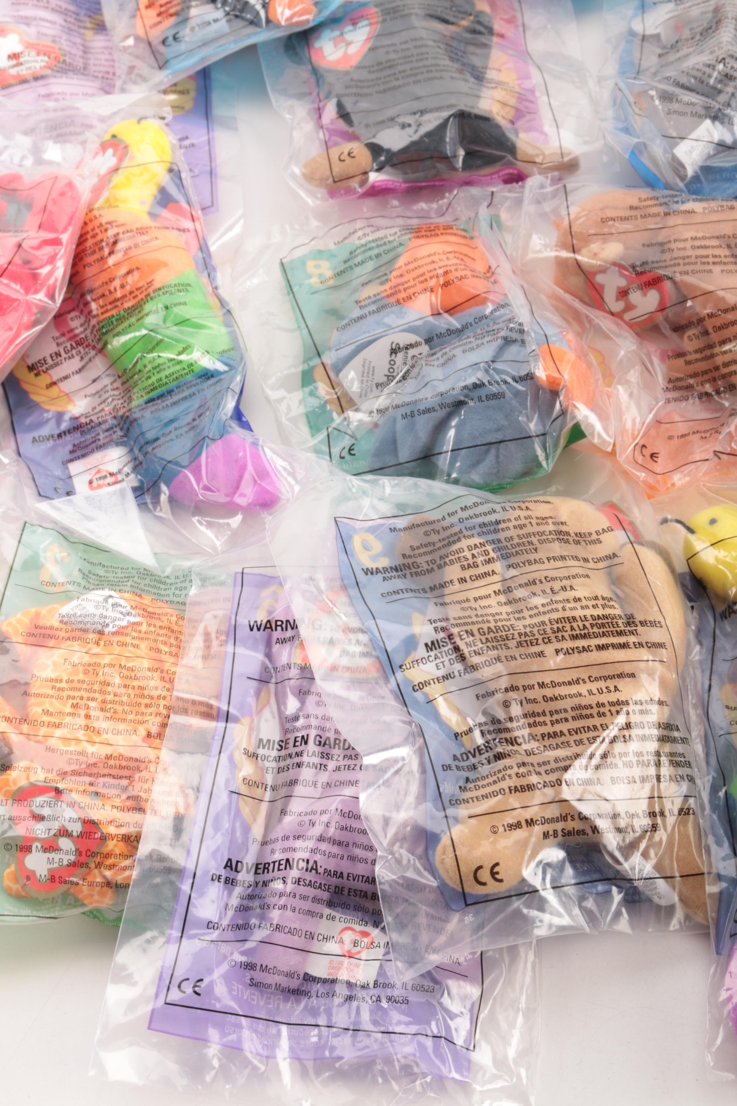 McDonald's "Happy Meal" Beanie Babies in Packages