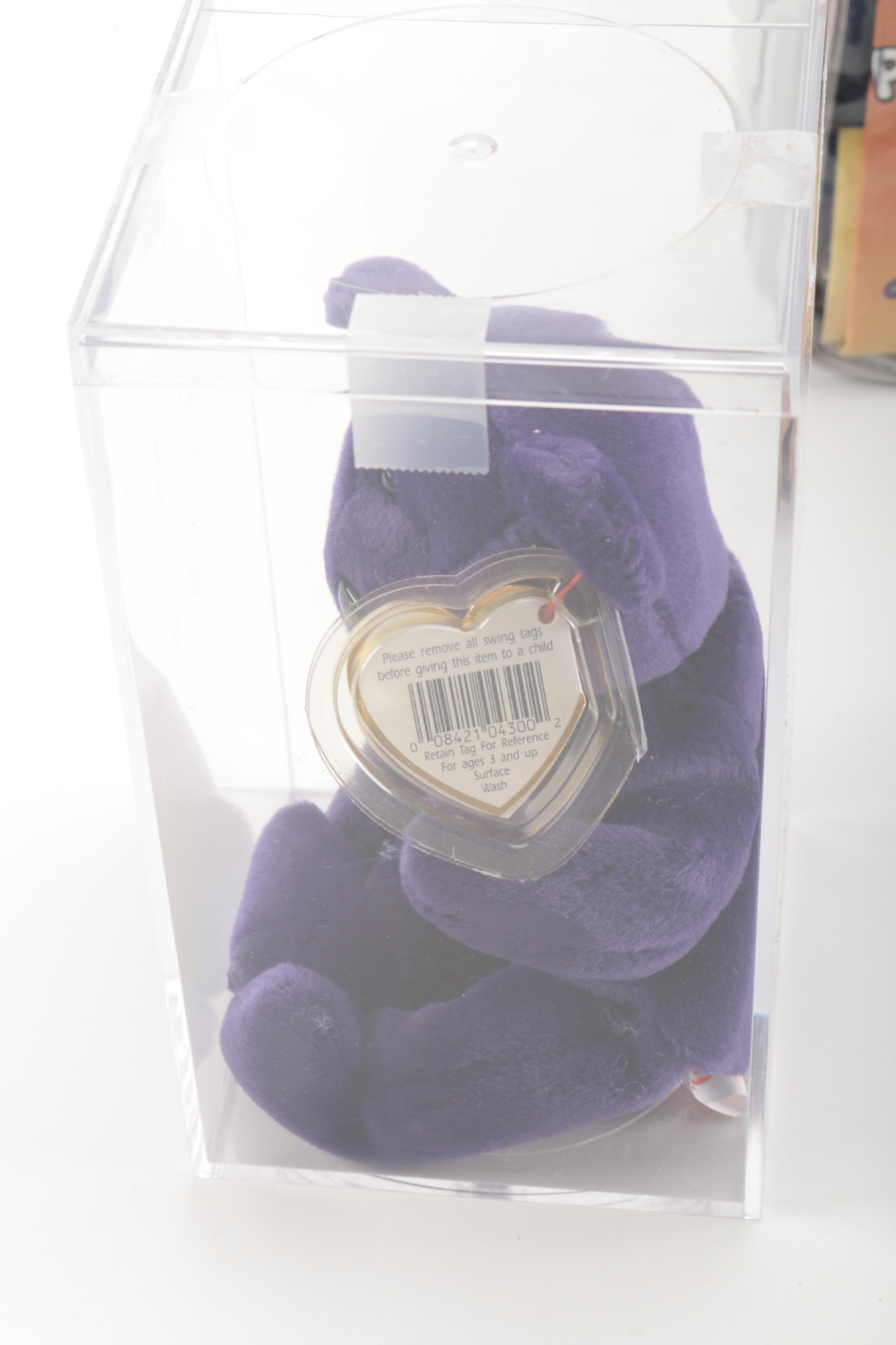 1999 Ty Beanie Babies Official Club Kit and Beanie Babies Including Princess the Bear