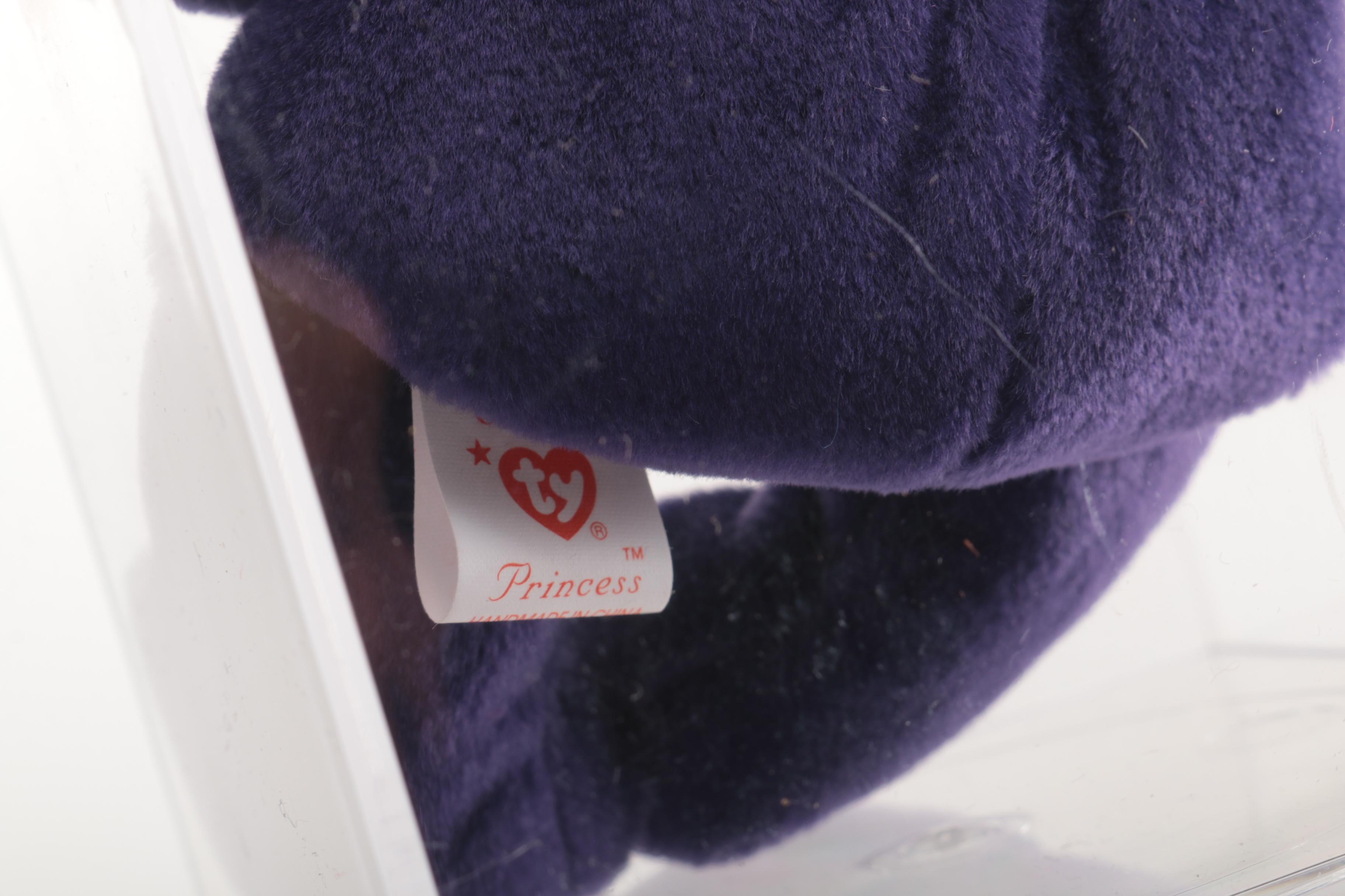 1999 Ty Beanie Babies Official Club Kit and Beanie Babies Including Princess the Bear