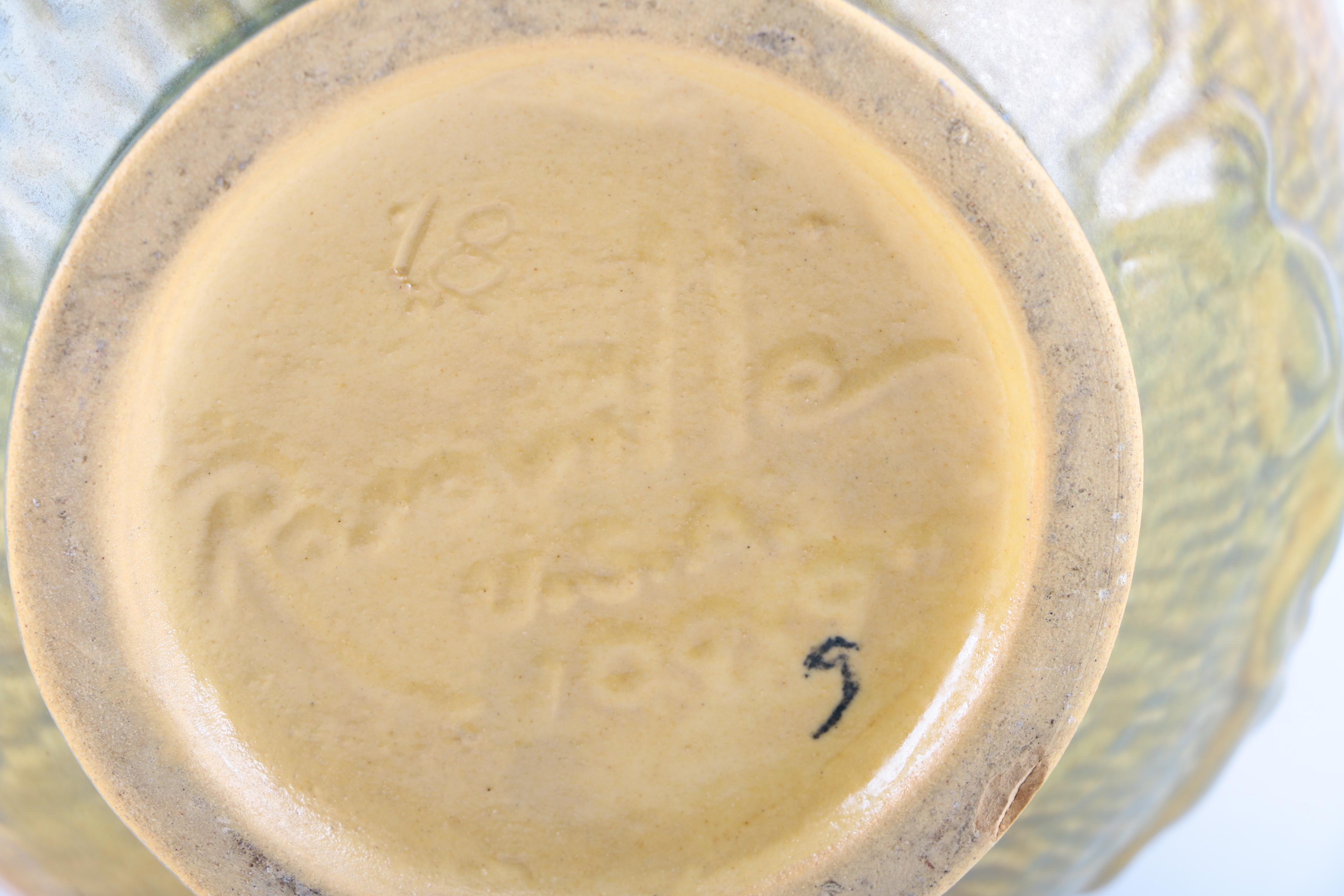 Roseville "Clematis" Art Pottery Vase