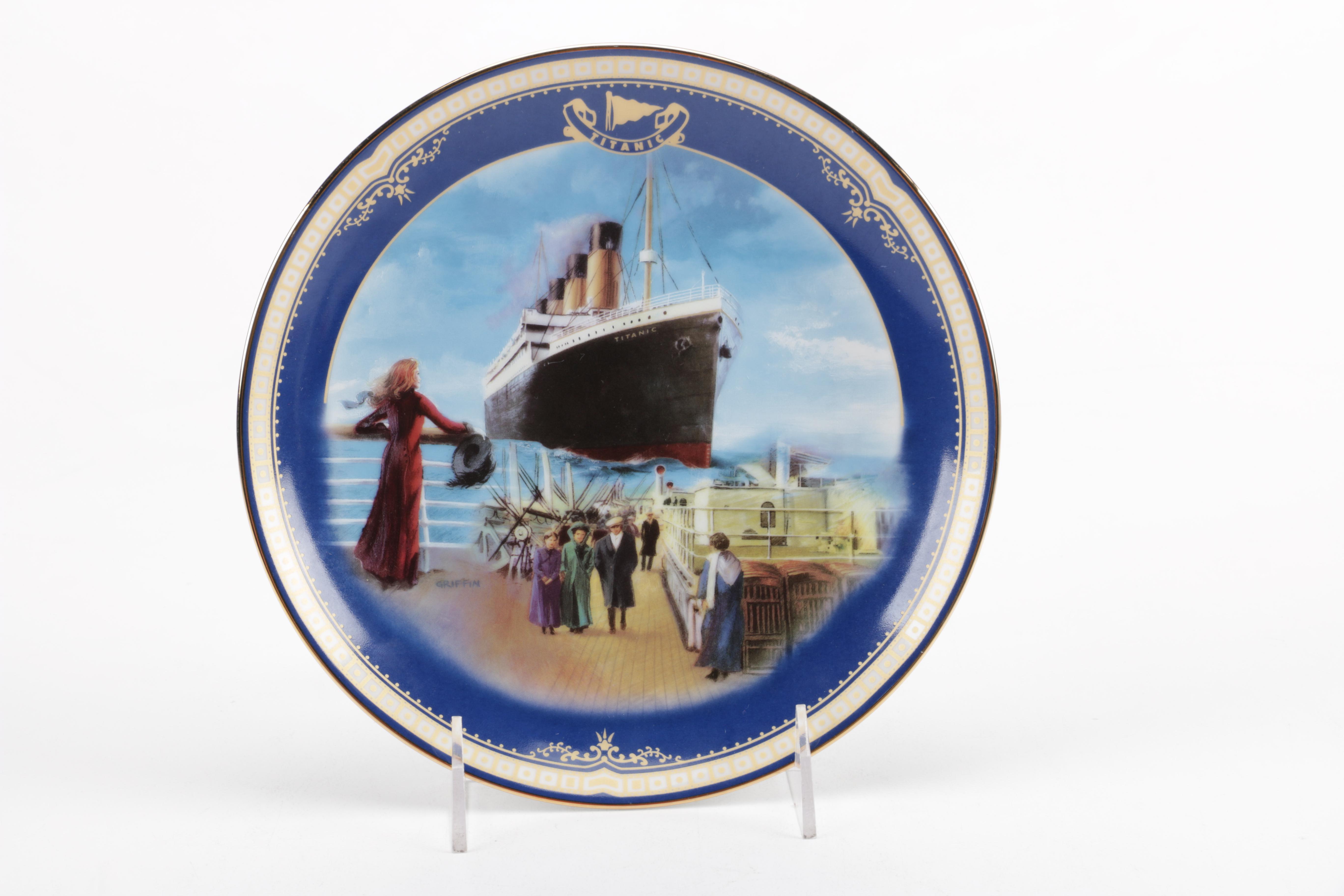 The Bradford Exchange Titanic Porcelain Collector Plates
