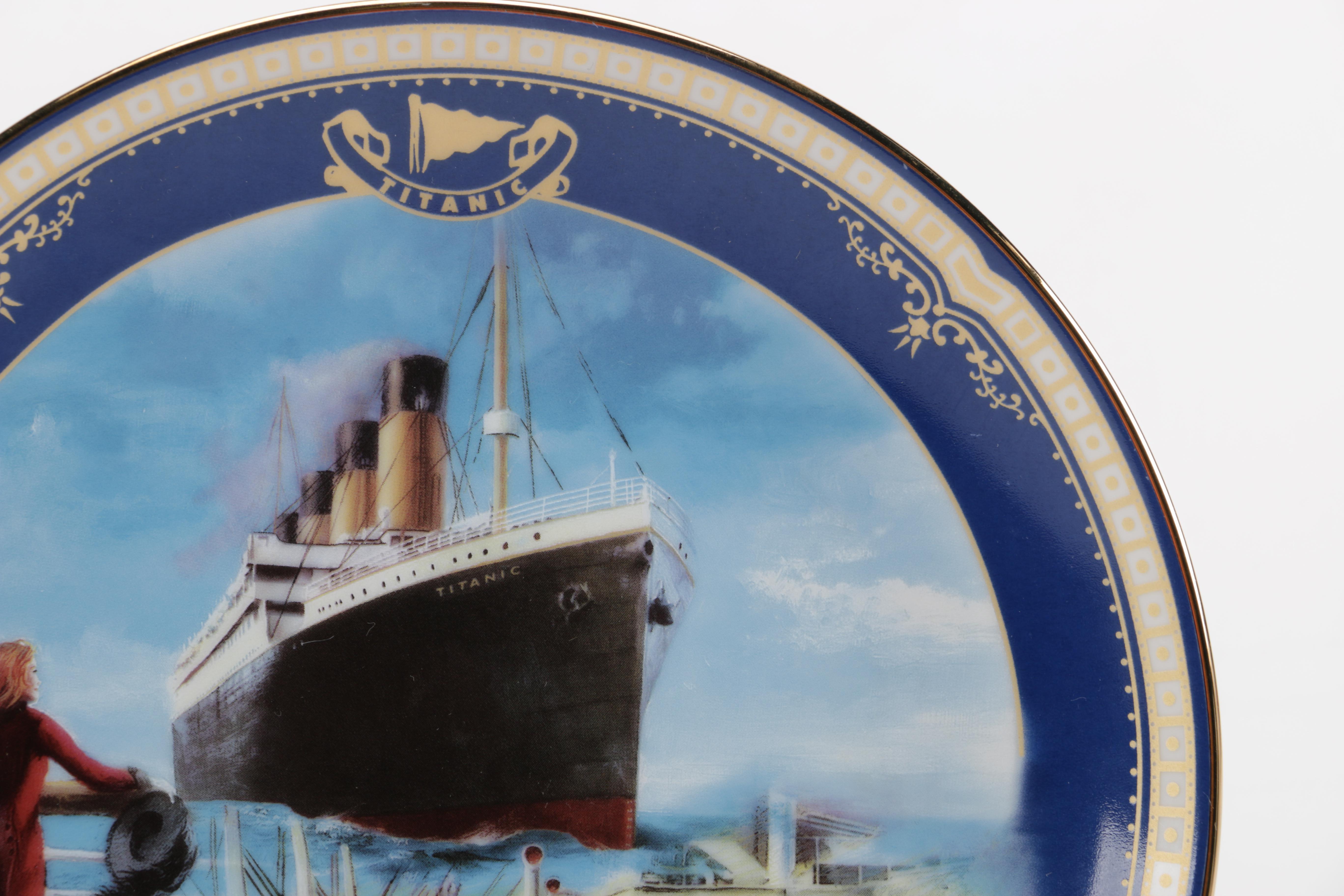 The Bradford Exchange Titanic Porcelain Collector Plates