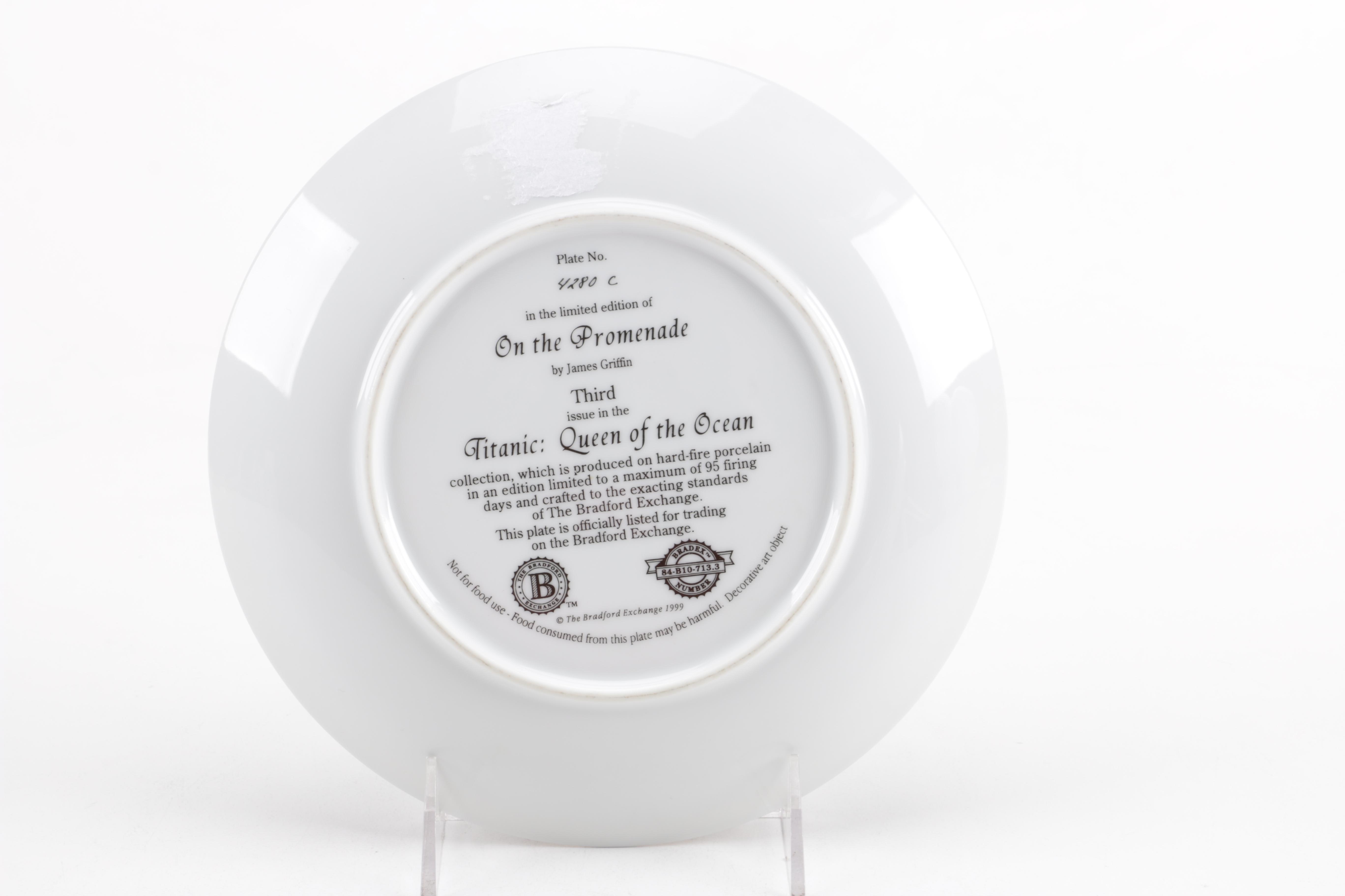 The Bradford Exchange Titanic Porcelain Collector Plates